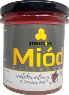 Viackvetý med s brusnicami, brusnice 400g Viackvetý med s brusnicami, brusnice 400g