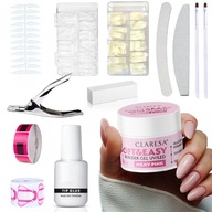 MILKY PINK gélová stavebnica 12g Claresa tipy na nechty MILKY PINK gélová stavebnica 12g Claresa tipy na nechty