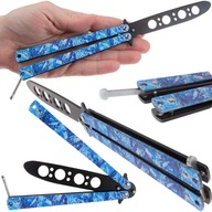 Tréningový nôž BOTTERFLY, TUPÝ, NA CVIČENIE BRIGHT CS:GO COUNTER BALISONG Tréningový nôž BOTTERFLY, TUPÝ, NA CVIČENIE BRIGHT CS:GO COUNTER BALISONG