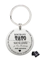 KĽÚČENKA PRE OTCA RIAĎTE OPATRNE KRABIČKA NA KĽÚČENKY DARČEKOVÉ GRAVÍROVANIE KĽÚČENKA PRE OTCA RIAĎTE OPATRNE KRABIČKA NA KĽÚČENKY DARČEKOVÉ GRAVÍROVANIE