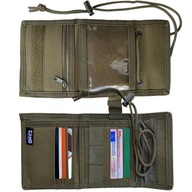 MARGIN OLIVE taktická vojenská peňaženka, zelená