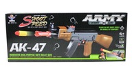 Puška AK-4 na penové šípky a náboje