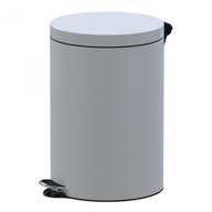 Alda kovový odpadkový kôš, 12l, biely