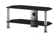 Sklenený TV stolík 90 cm NEO290