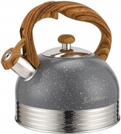 Oceľová kanvica s píšťalkou Ľahká rukoväť SOFT TOUCH 2,5 l Elitehoff Oceľová kanvica s píšťalkou Ľahká rukoväť SOFT TOUCH 2,5 l Elitehoff