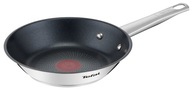 TEFAL COOK FRY PAN 20 CM TITANIUM INDUCTION INOX TEFAL COOK FRY PAN 20 CM TITANIUM INDUCTION INOX