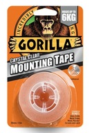 Bezfarebná obojstranná montážna páska Gorilla 1,5 m Bezfarebná obojstranná montážna páska Gorilla 1,5 m