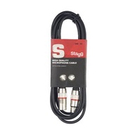 Kábel mikrofónu Stagg SMC6 RD - 6m