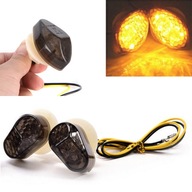 2ks LED zapustená montáž na motocykle 2ks LED zapustená montáž na motocykle