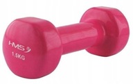 Liatinová činka, hmotnosť vinylovej činky, 1,5 kg Liatinová činka, hmotnosť vinylovej činky, 1,5 kg