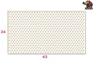 PODLOŽKA VEĽKÁ ODKAPÁVAČKA M 24x43 TRANSPARENTNÁ - NOVÁ PODLOŽKA VEĽKÁ ODKAPÁVAČKA M 24x43 TRANSPARENTNÁ - NOVÁ
