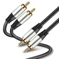 OFC HQ AUDIO RCA KÁBEL 2X RCA - 2X RCA CHINCH 1M OFC HQ AUDIO RCA KÁBEL 2X RCA - 2X RCA CHINCH 1M