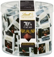 Čokolády Lindt Mini 70 ks horká 70% kakaa