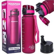 Fľaša s filtrom Aquaphor City 0,5 l FIALOVÁ Fľaša s filtrom Aquaphor City 0,5 l FIALOVÁ