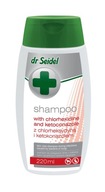 DR SEIDEL ŠAMPÓN PRE PSY A MAČKY S CHLORHEXIDÍNOM A KETOKONAZOLEM 220ml DR SEIDEL ŠAMPÓN PRE PSY A MAČKY S CHLORHEXIDÍNOM A KETOKONAZOLEM 220ml