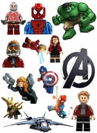 Potlač fondánovej torty LEGO MARVEL SUPER HEROES Potlač fondánovej torty LEGO MARVEL SUPER HEROES