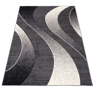 KOBEREC 220 x 300 BCF MÓDNE MODERNÉ SIVÉ KOBERCE