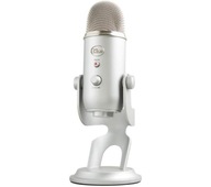 Modrý Yeti Silver USB streamovací stolný mikrofón