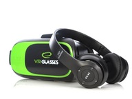 Goggles 3D VR okuliare na sledovanie filmov + Slúchadlá Goggles 3D VR okuliare na sledovanie filmov + Slúchadlá