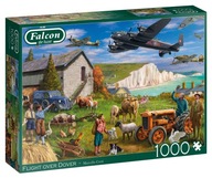 Jumbo puzzle 1000 ks. FALCON Prelet nad Doverom v Anglicku Jumbo puzzle 1000 ks. FALCON Prelet nad Doverom v Anglicku