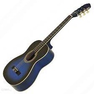 Klasická gitara CG-1 1/2 Blue Burst + obal