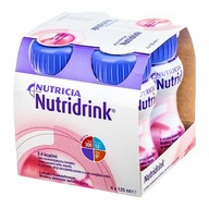 Nutridrink s príchuťou jahody liquid 4 kusy Nutridrink s príchuťou jahody liquid 4 kusy