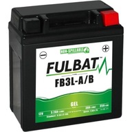 Fulbat YB3L-A/B FB3L-A/B GEL batéria 12V 3,2Ah 35A P+ Fulbat YB3L-A/B FB3L-A/B GEL batéria 12V 3,2Ah 35A P+