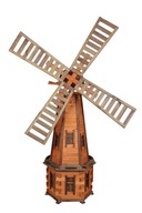 Drevený záhradný veterný mlyn Veterné mlyny 235cm, 3 druhy