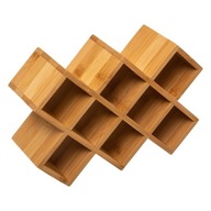 Bambusový stojan na korenie do kuchyne 24x16 Bambusový stojan na korenie do kuchyne 24x16