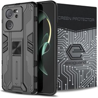 Púzdro ARMOR POUZDRO KRYT PRSTEŇA + SKLO pre XIAOMI 13T / 13T PRO