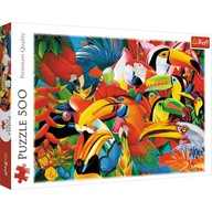 Puzzle 500: Colorful Birds (37328)