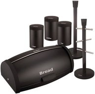 Zest Breadbox + Nádoby + Stojan na uteráky a poháre