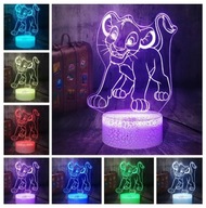 3D LED NOČNÁ LAMPA DARČEK LIEHO KRÁĽ SIMBA NA DIAĽKOVÉ OVLÁDANIE 3D LED NOČNÁ LAMPA DARČEK LIEHO KRÁĽ SIMBA NA DIAĽKOVÉ OVLÁDANIE