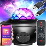 Hviezdny projektor SKY PROJECTOR LED nočná lampa Bluetooth reproduktor + REMOTE