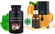 Pomarančový olej 10ml + Mentol 100g*SAUNA SET Pomarančový olej 10ml + Mentol 100g*SAUNA SET