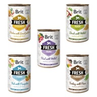 Brit Fresh Set 5 príchutí mokré krmivo pre psov 5x400g