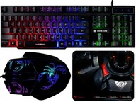 HERNÁ SADA 3 v 1 MYŠOVÁ KLÁVESNICA PRE RGB HRY HERNÁ SADA 3 v 1 MYŠOVÁ KLÁVESNICA PRE RGB HRY