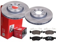 BREMBO PREDNÉ DISKY, DESTIČKY, OPEL CORSA E, 257MM BREMBO PREDNÉ DISKY, DESTIČKY, OPEL CORSA E, 257MM