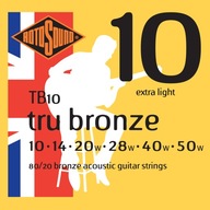 Struny pre akustickú gitaru ROTOSOUND TB10 Struny pre akustickú gitaru ROTOSOUND TB10