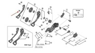 Vnútorná klietka prehadzovačky Shimano XTR RD-M9000 GS