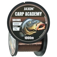 Rybársky vlasec Jaxon Carp Academy Brown 0,25mm 1000m