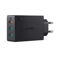 AUKEY PA-T14 nabíjačka 3x USB 42W QC mikro kábel