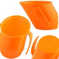 Doidy Cup, pomarančový, na učenie sa piť