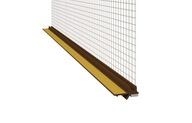 Okenná lišta s PVC sieťovinou, 3 metre, orech, 25 kusov Okenná lišta s PVC sieťovinou, 3 metre, orech, 25 kusov