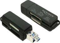 DELOCK USB OTG ČÍTAČKA KARIET COMBO 91737 SADA DELOCK USB OTG ČÍTAČKA KARIET COMBO 91737 SADA