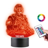 Stolná lampa Led Soška Hra Call Of Duty Character Ghost Gaming Plexido Stolná lampa Led Soška Hra Call Of Duty Character Ghost Gaming Plexido