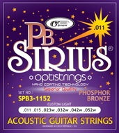 Struny na akustickú gitaru GorStrings SPB3 1152 Struny na akustickú gitaru GorStrings SPB3 1152