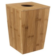 Bambusový kúpeľňový kôš na odpad 6L