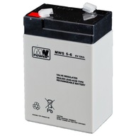 MW POWER 6V 5Ah UPS MWS gélová batéria MW POWER 6V 5Ah UPS MWS gélová batéria