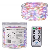 DRÔTOVÉ LAMPY 100 LED 10M BATÉRIOVÉ SVETLÁ MULTI LIGHT + DIAĽKOVÉ OVLÁDANIE DRÔTOVÉ LAMPY 100 LED 10M BATÉRIOVÉ SVETLÁ MULTI LIGHT + DIAĽKOVÉ OVLÁDANIE